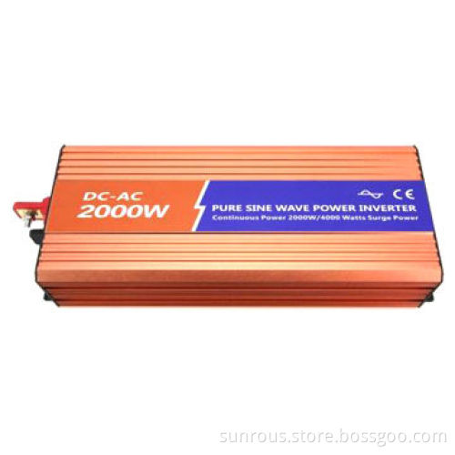 2kW Off-grid Inverter with 94% Efficiency and Toroidal Transformer